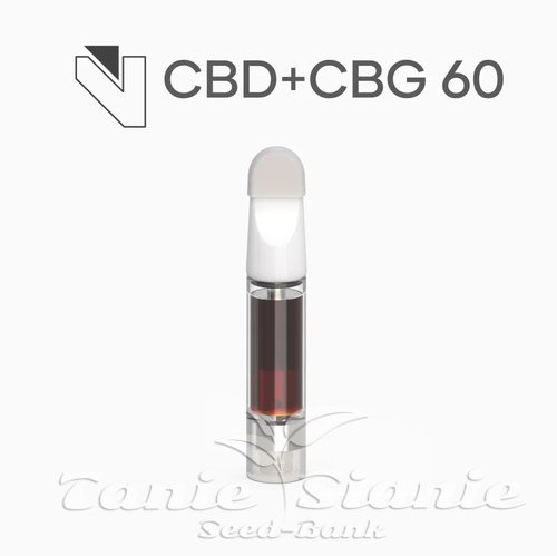 Aerozolowy wkład CBD+CBG min 60% do aromaterapii (kartridż ok. 450 wdechów)