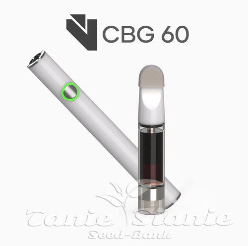 Zestaw VAP CBG - Aerozolowy wkład CBG 60% (kartridż ok. 450 wdechów) + bateria